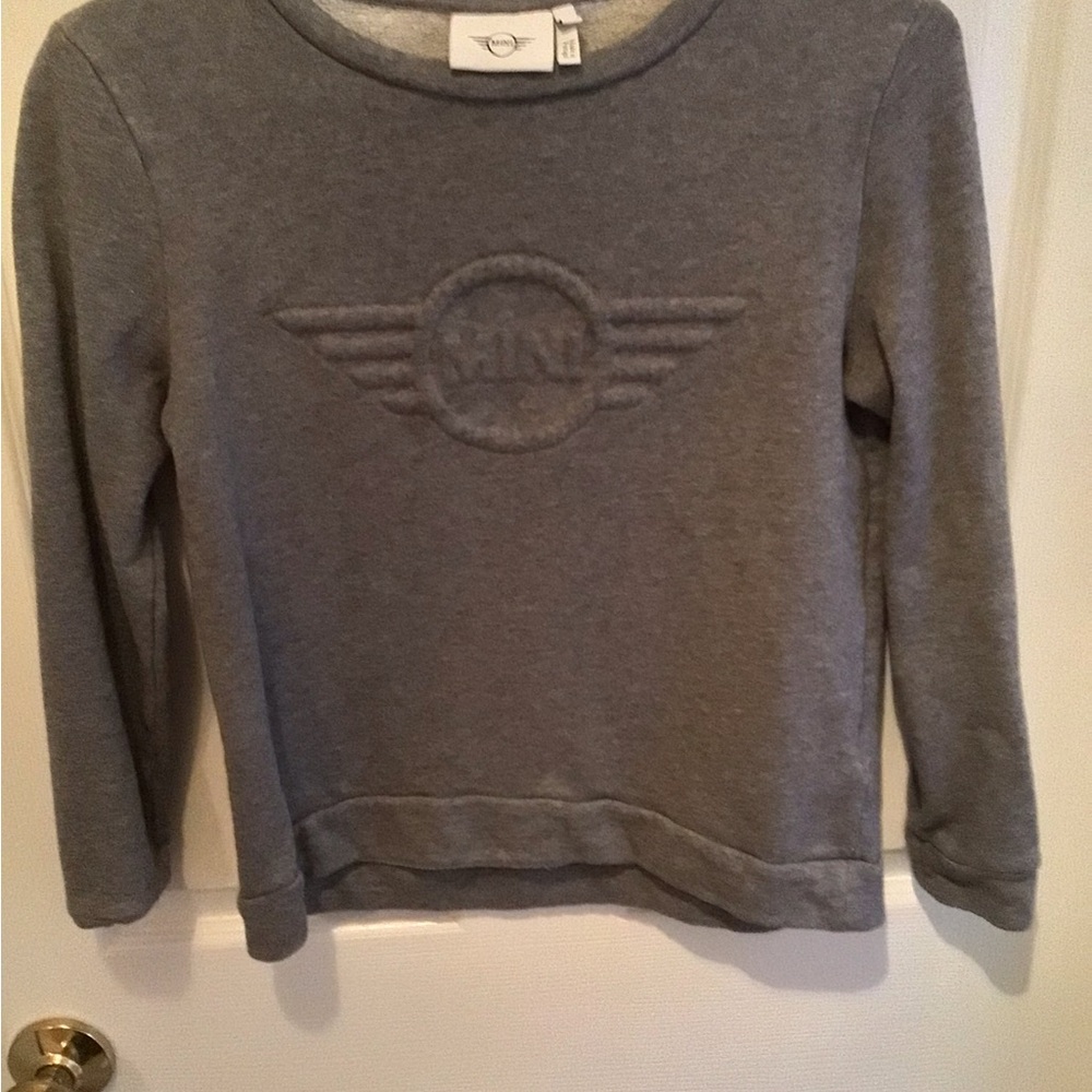 BMW Mini Cooper Gray Women's Crew Neck Sweatshirt